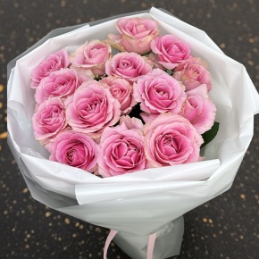 Букет из 15 пудровых роз (70 см) в Жуковском