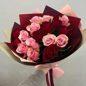 Букет "Вечность" из 17 роз кения (40 см) в Жуковском