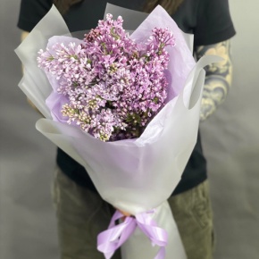 Букет из 9 веток ароматной сирени в Жуковском