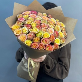 Букет "Валентино" из 51 розы (60 см) в Жуковском