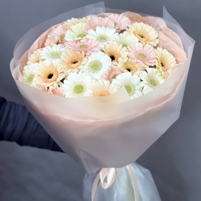 Букет "Гера" из 25 гербер в Жуковском