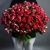 Букет из 51 кустовой рубиновой розы (50 см) в Жуковском