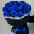 Букет "Блу мун" из 15 синих роз (Эквадор) в Жуковском