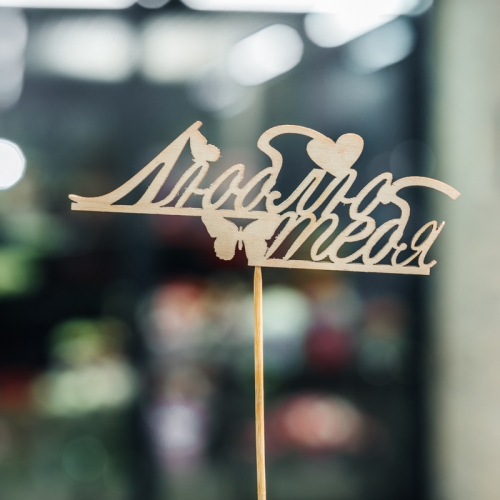 Топпер Люблю тебя в Жуковском