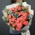 Букет "Фортуна" из коралловых роз и оксипеталума в Жуковском Букет "Фортуна" из коралловых роз и оксипеталума в Жуковском
