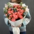 Букет "Фортуна" из коралловых роз и оксипеталума в Жуковском Букет "Фортуна" из коралловых роз и оксипеталума в Жуковском
