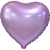 Сердце сиреневое фольгированный шар с гелием (45 см) в Жуковском Сердце сиреневое фольгированный шар с гелием (45 см) в Жуковском