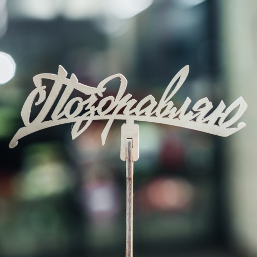 Топпер Поздравляю в Жуковском