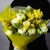 Букет из ранункулюсов и мимозы в Жуковском