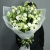Букет "Грин ти" из кустовых роз, гербер и эустом в Жуковском Букет "Грин ти" из кустовых роз, гербер и эустом в Жуковском