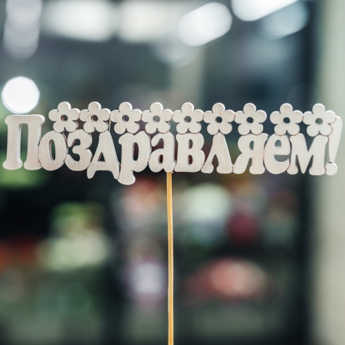 Топпер Поздравляем в Жуковском