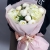 Букет "Белый жемчуг" из гортензий и пионов в Жуковском