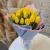 Букет из 15 жёлтых тюльпанов в Жуковском