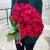 51 малиновая тепличная роза Шангрила (70 см) в Жуковском